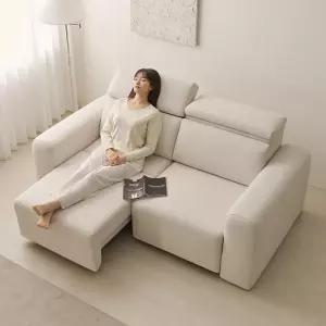 단테 무빙 3인용 패브릭 리클라이너 소파 슬라이딩 모션 소파베드 CNS536C