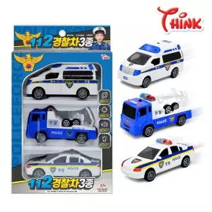 경찰차 3종완구 폴리스 장난감 스카