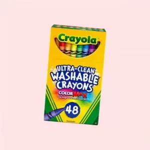 크레욜라 울트라클린 워셔블 크레용 48색 4611907