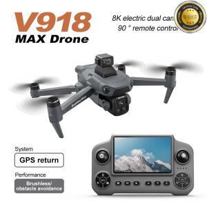 V918 MAX GPS 드론 360 ° 레이저 장애물 회피 8K 전문가용 카메라 3개 배터리 WIFI 브러시리스 RC 쿼드콥