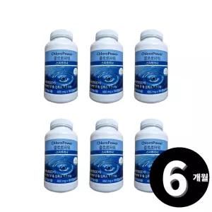 유니시티 클로로파워 스피루리나 스피룰리나 180캡슐, 6개