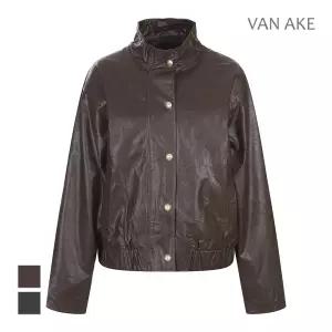 [반에이크] 하이넥 가죽자켓_VB43LEUD02Z