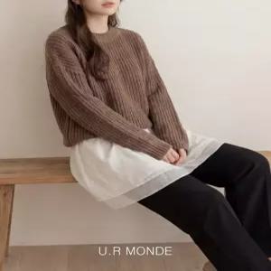 [유아몽드]프릴 밴딩 속치마 이너 미니 스커트 플라워 레이스 시