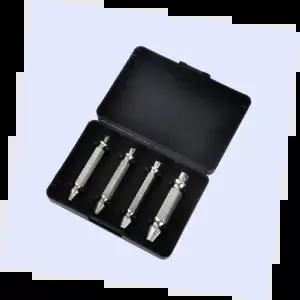 망가진나사뽑기반대탭 손쉬운 나사 제거 도구 고품질 내구성 재사용 가능 전동 드릴 호환 미니 사이즈 용품