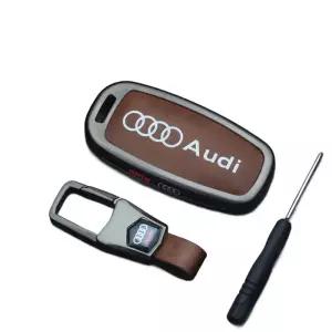 아우디 키케이스 키링 키홀더 가죽 A8 Q4 Q7 메탈 23 A3 Etron A6L