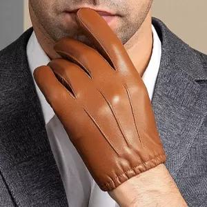 남자겨울장갑 요즘유행하는패션 바이크 심플 터치 선물 양가죽