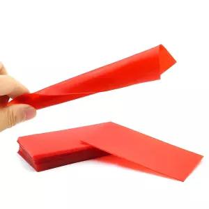 34개 치과용 베이스 플레이트 왁스 시트 틀니 성형 주조 재료 실험실 빨간색 유틸리티 치과 보조