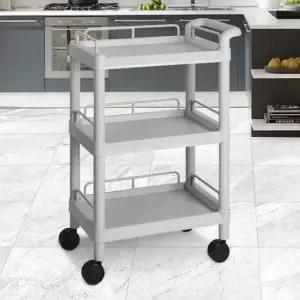 CART-101H 서빙카 이동식웨건 선반 바퀴 수납함 왜곤