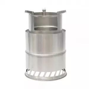 라운드 이중연소 우드 스토브 캠핑 차박 야외 불멍 바베큐 꼬치 화덕 화로대 장작 화목 난로