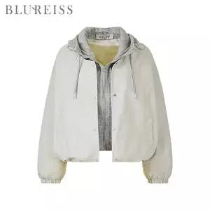 [블루레이스]배색 후드 절개 점퍼_BI6S1JP1351