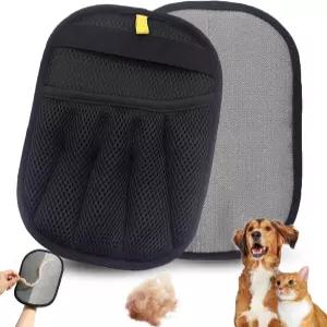 세탁 소파 카펫 카시트용 재사용 가능한 매직 브러시 반려동물 털 제거 도구(1개) 다섯 손가락 정전기 장갑