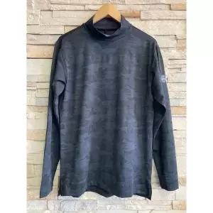 [하프클럽/타이틀리스트]타이틀리스트 긴팔 블랙 카모 이너웨어 기능성 티