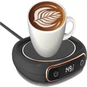커피 머그 워머 자동 차단 기능이 있는 컵 모든 병을 위한 빠른 병 3 온도 설정 음료 우유 차 플레이트