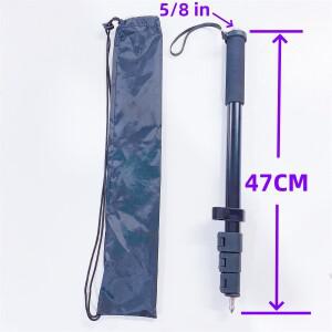 GPS 공용 지지대 정렬 막대 알루미늄 합금 직원 Trimble Leica EMLID CHCNAV GNSS한 5/8 인치 나사 스레드