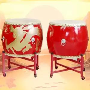 노바크몰 난타북 큰북 전통 소가죽 공연 사물놀이