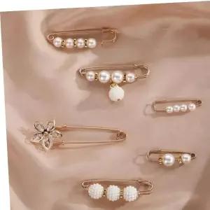 진주 진주브로치 옷핀 진주옷핀 스타일 여성 패션 브로치 5종 세트