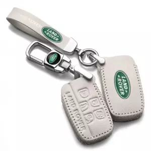 랜드로버 가죽 키 레인지로버 키링 디펜더 디스커버리 케이스 키홀더