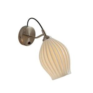 BGNSFGFNFG 산업용 로터리 스위치 E27 벽 스콘스 세라믹 그늘막, 거실 침실 욕실용 실내 벽 장착 램프 고정 장치(A)