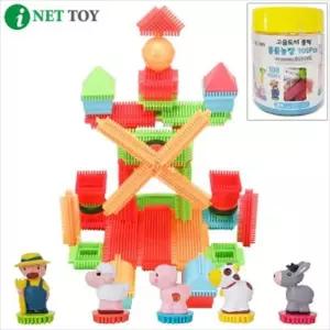 아이넷 고슴도치 동물농장블럭 100P BA4004 kEB4+7sQX