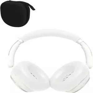 베이스어스 보위 H1 프로 이어버드 케이스 부드러운 실리콘 지퍼 헤드밴드 커버 + 이어캡 긁힘 방지 땀