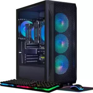 STGAubron 듀얼 CPU 게이밍 PC 인텔 i7 Xeon E5 최대 3.7GHz 라데온 RX 580 8G 16G DDR4 512G SSD WiFi 6