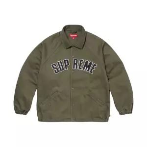 24SS 슈프림 아크 데님 코치 자켓 올리브