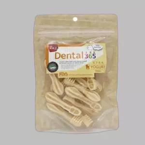 칫솔 모양 강아지 덴탈껌 요구르트맛 간식 150g X6개