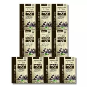 내츄럴플러스 유기농 블루베리즙 100 20g x 15포 10박스