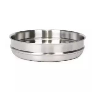 국산 찜기 스텐 타공 찜판 올비아 가정 야채 찜틀 떡 찜망 무연마 스티머 채반 20cm