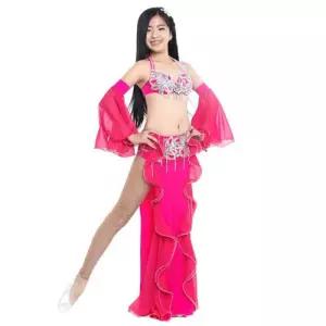 BCSET10009 댄스 도복 무용복 스커트 벨세트 어린이 foB7+2tuq