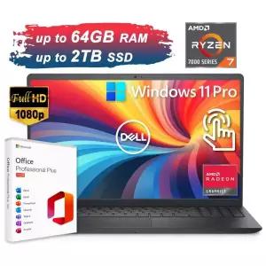 Dell 2026 INSPIRON 노트북 [세금포함] [정품] 15.6 LAPTOP 랩탑 FHD 터치 8-Core Ryzen 7 Max 64GB RAM 2T