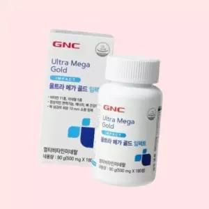 GNC 울트라 메가 골드 임팩트 500mg180정 3개월분 4458084