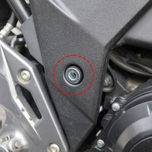 바이크 오토바이 고무 그로밋 그로메트 키트 페어링 볼트 쿠션 워셔 스틸 부싱 스페이서 혼다 스즈키 ATV