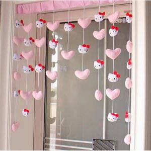 아이방/자취방꾸미기 압축봉형 형 인형커튼 인형발