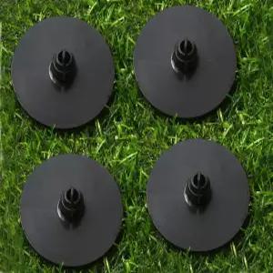 스프링 헬퍼 인슐레이터 패드 부싱 2C3Z5586AA 포드 20002019 F시리즈 E시리즈4Pcs 블랙와 호환됩니다