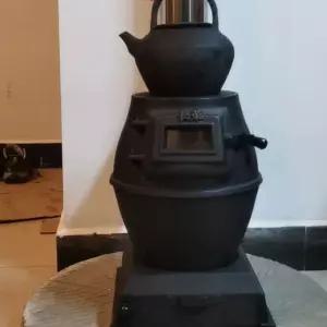 가정용 소형 주물난로 펠렛 주물화목난로 주물 장작 캠핑