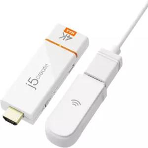 향상된 안테나 모바일/태블릿/노트북에서 비디오 및 오디오 스트리밍 기능을 갖춘 j5create ScreenCast 4K