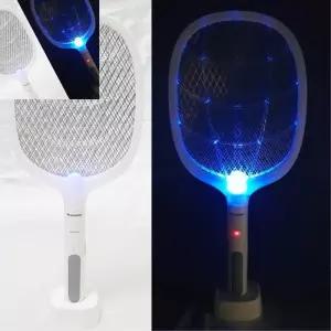 한챠 전기모기채 충전식모기포집기 자동해충퇴치 거치형휴대기기 자동 오토채 유인