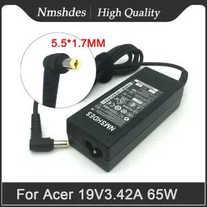 AC 어댑터 19V 3.42A 노트북 충전기 Acer Aspire E5-576G E5-575G E5-521 E5-522 E5-571 E5-571P E5-573 E