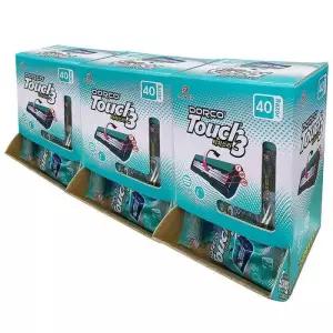 도루코 터치3 휴대용 중날 면도기40입x 3 코스트코 코와샵2602