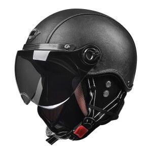 남녀 반모 헬멧 여름 경량 듀얼렌즈 에어컨 스냅백 쿨링 할리헬멧 클래식바이크 차니글로벌