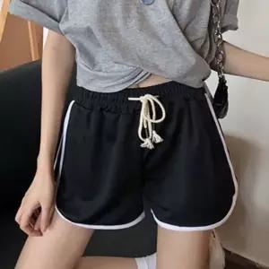 추리닝 배색 팬츠 숏팬츠 홈웨어 돌핀 허리밴딩 tWJ8+9tfG