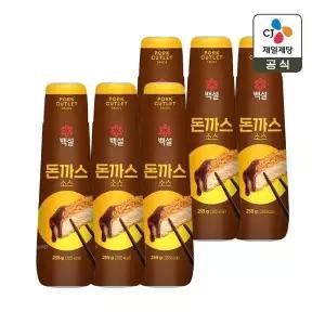 [CJ제일제당]백설 돈까스 소스 255g x6개