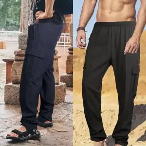 [하프클럽/블루캡]스타런 쿨링듀폰 밴딩 카고바지 아웃도어 여름작업복