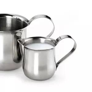 [골드스마일]bns 델키 스텐레스 밀크저그 90ml 벨크리미 커피시럽 샷잔