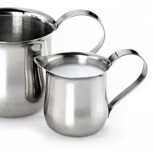 [골드스마일]bns 델키 스텐레스 밀크저그 150ml 벨크리미 커피시럽샷잔