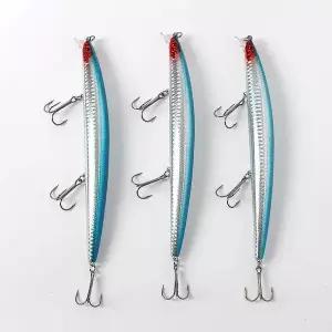 롱샷 플로팅 미노우 루어 3p세트 농어 빅베이트 18cm