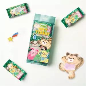 여유로미 포코리 미니 물티슈 8개 1세트 국산 바니랜드 두툼한물티슈