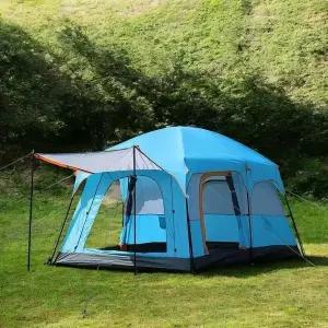 [하프클럽/셀러허브_여성트랜드패션]캠핑 거실형 텐트 (스카이) 4-6인용