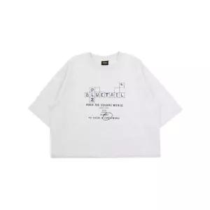 [AK수원점] [블루테일] 라이트그레이 반소매 크랍 티셔츠 AYA8TS03LG